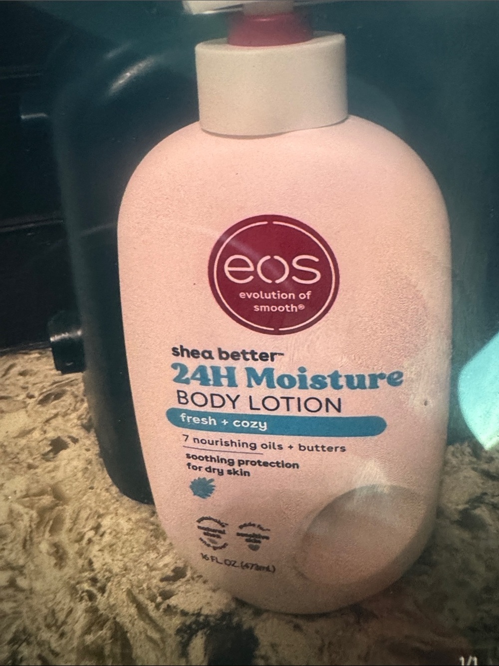 eos Pink Shea Better 24H Moisture Body Lotion - Fresh + Cozy